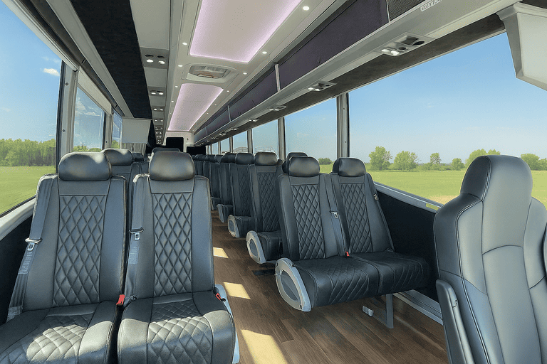 coach bus in Thornton