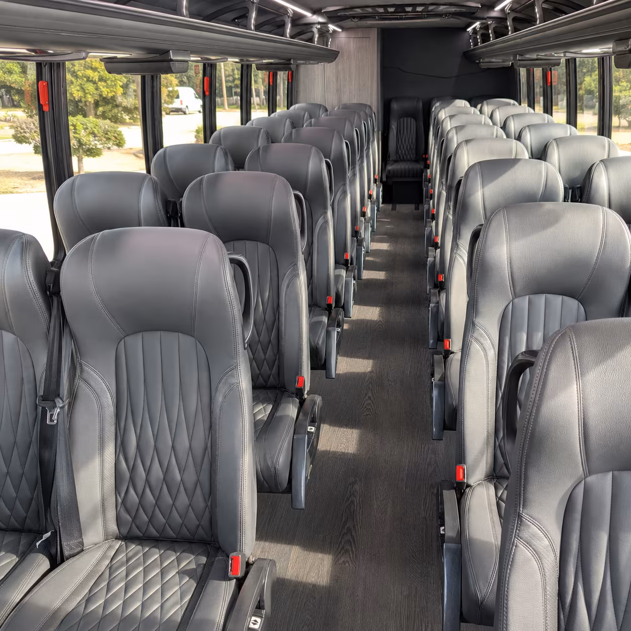 can i book a one way a round trip or a multi day package for a bus rental in thornton
