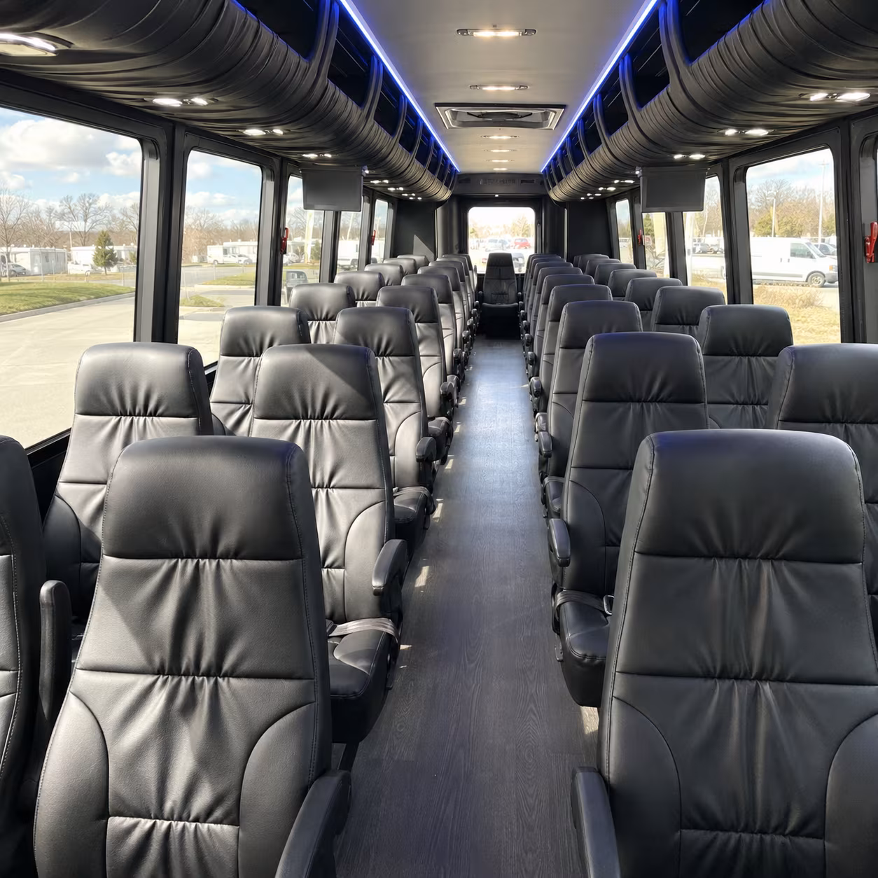 charter buses for thornton weddings at denver metro venues