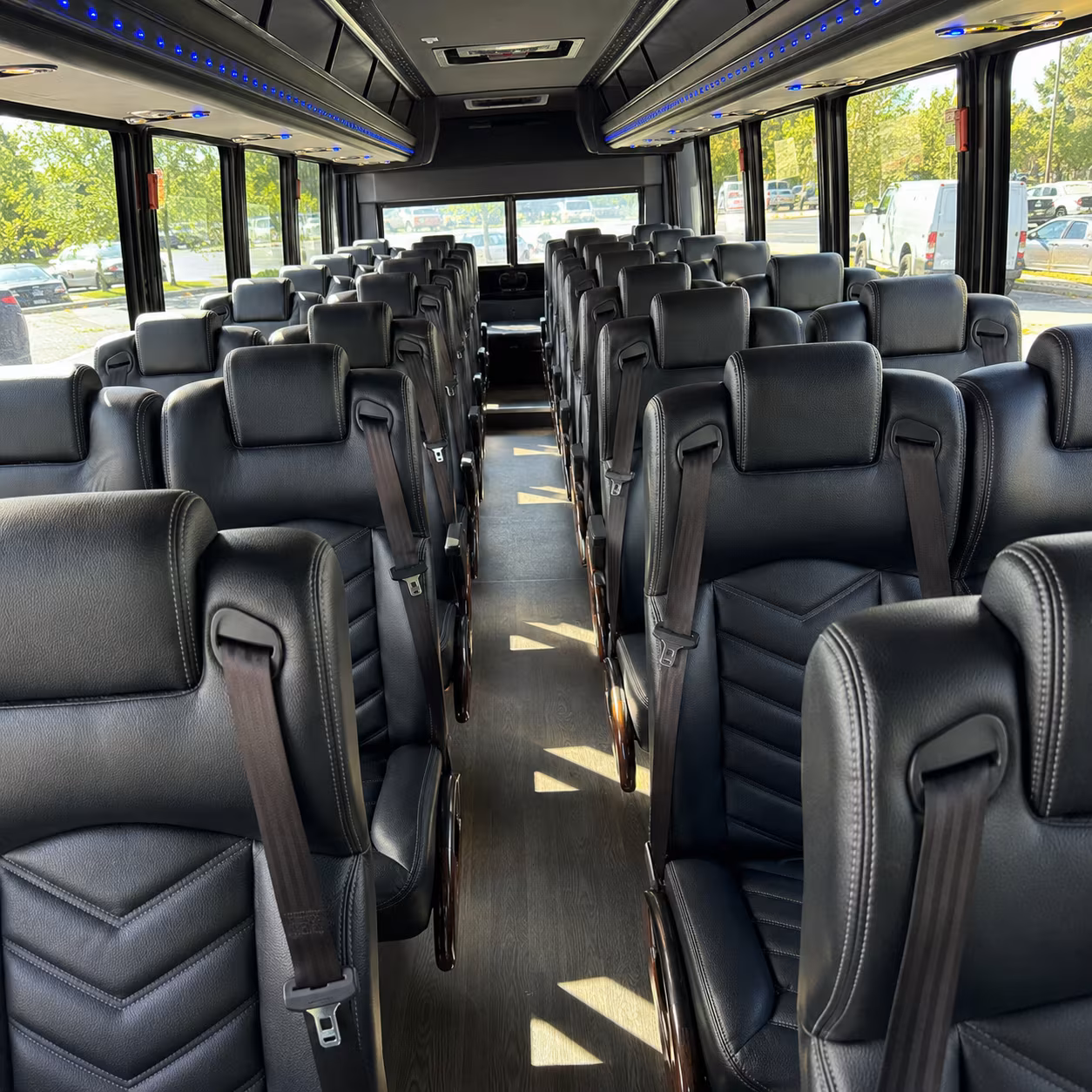 corporate wine tour bus rentals out of thornton