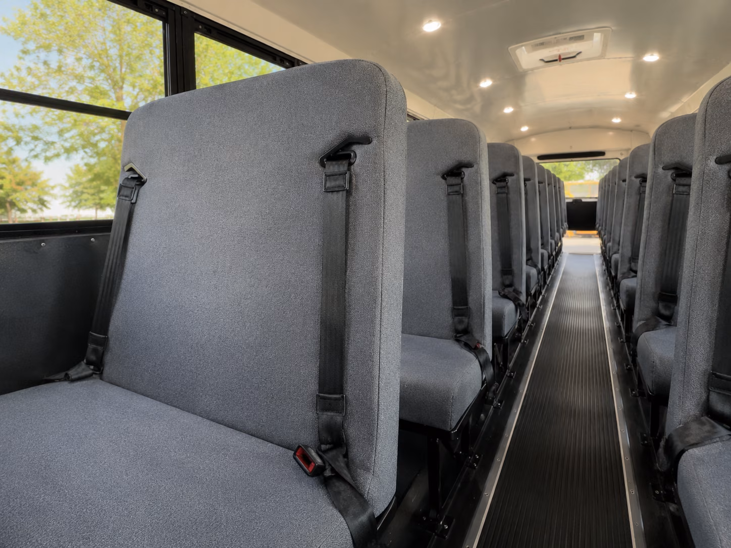 thornton school bus inside