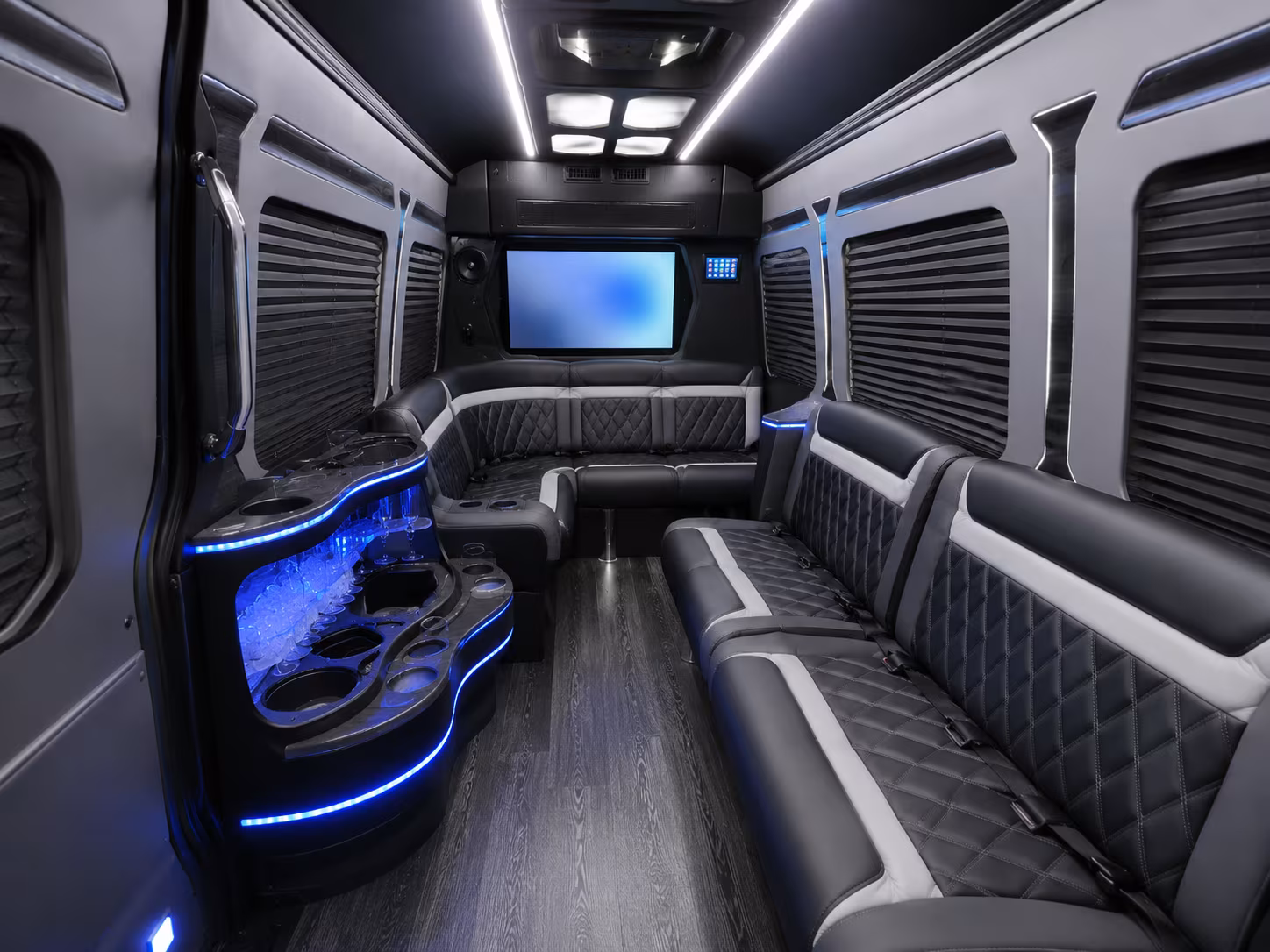 thornton sprinter limousine inside