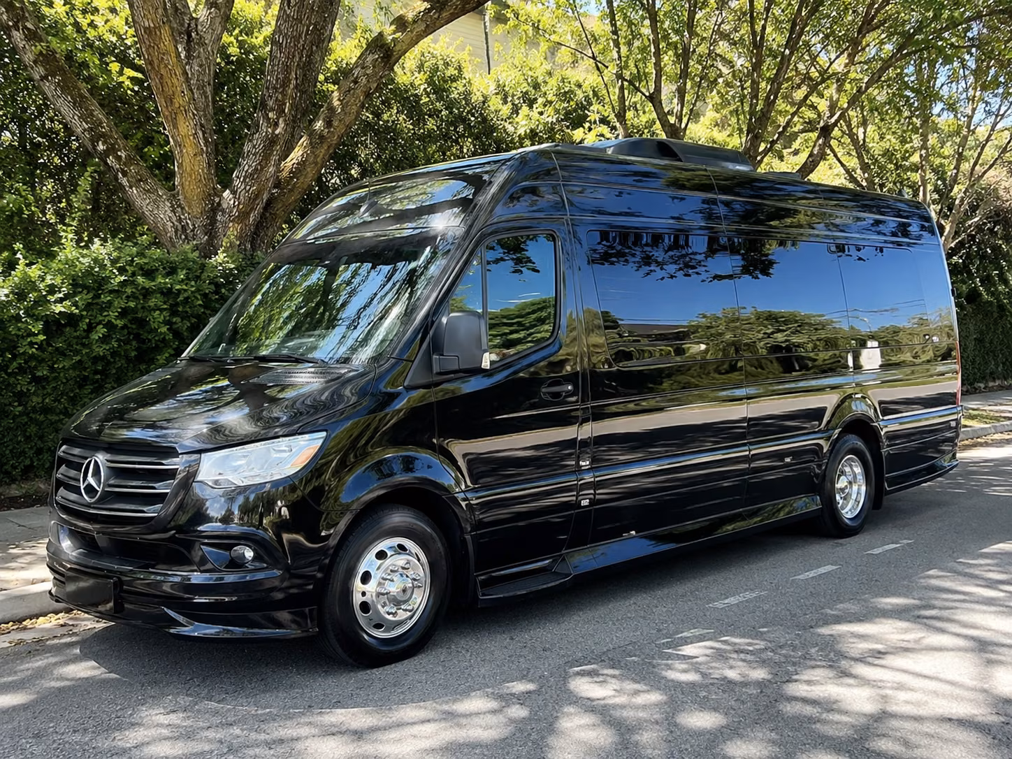 thornton sprinter van with driver